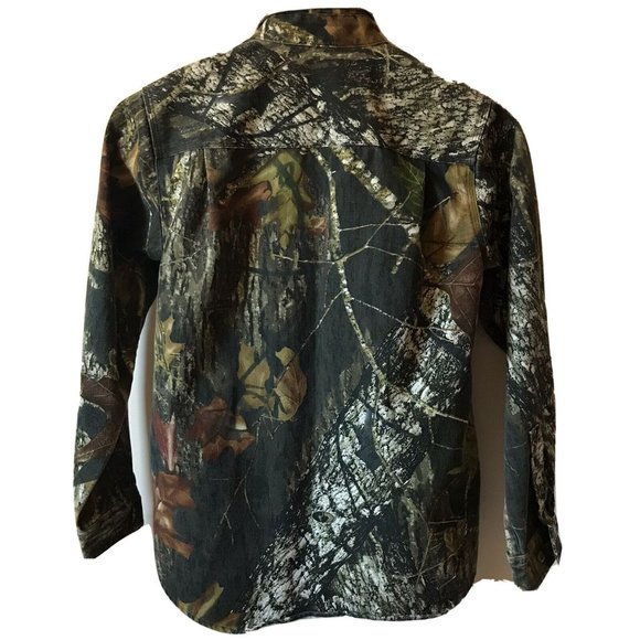 Russell Outdoors hunting shacket youth explorer camo long sleeve L 14/16 - Picture 2 of 7